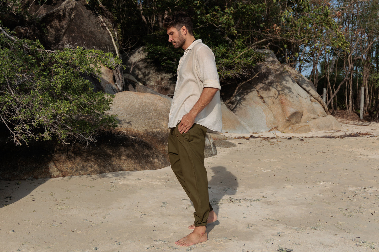 comfortable Fisherman Pants trousers for men