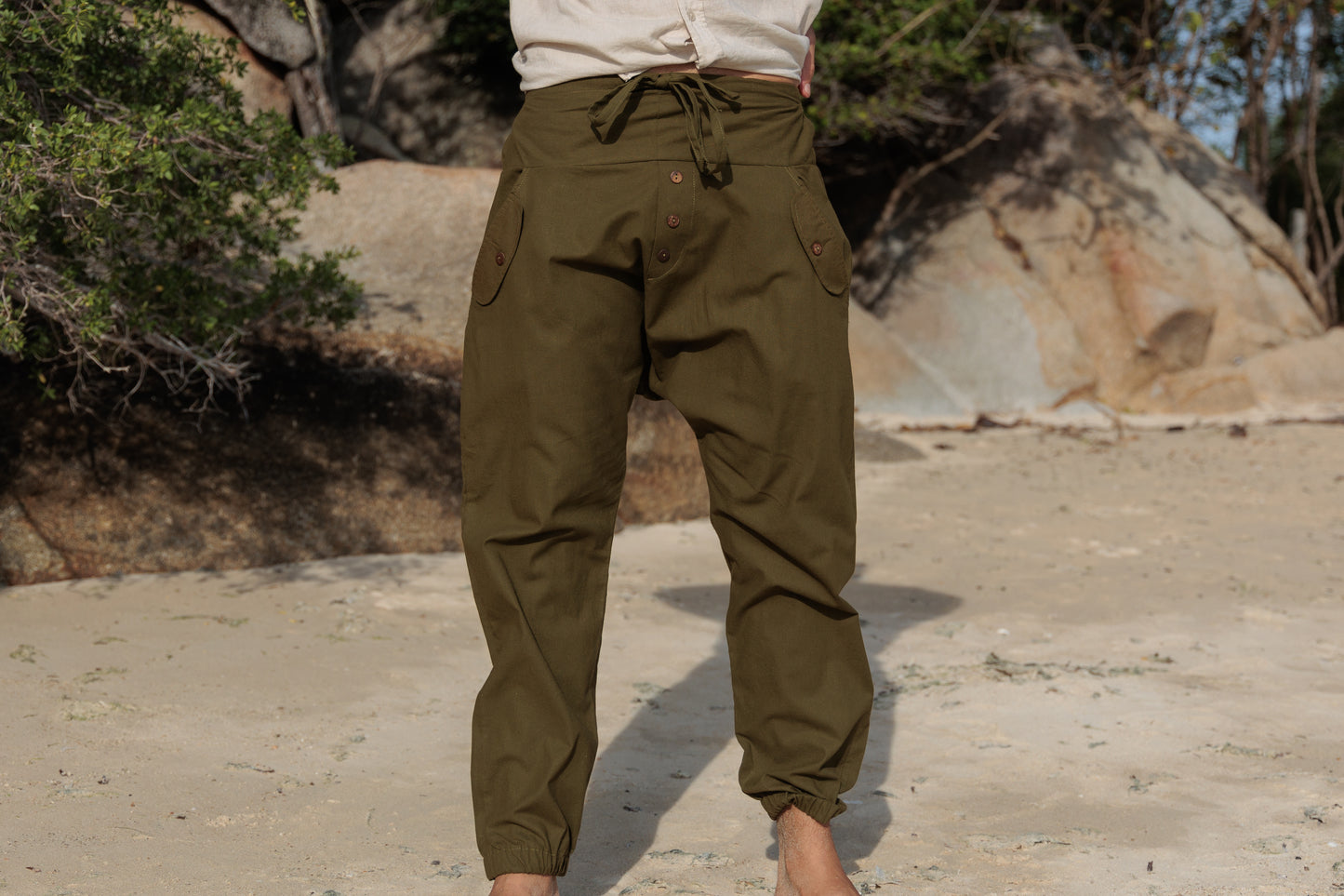 comfortable Fisherman Pants trousers for men
