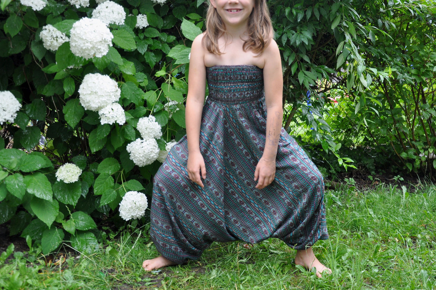 cozy striped Alibaba pants for children