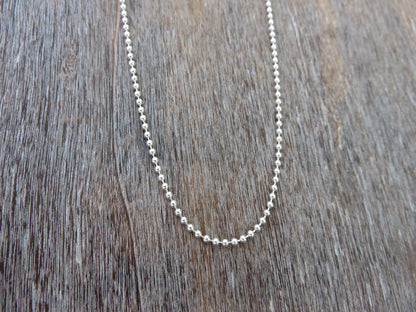 Silver ball chain in different lengths 