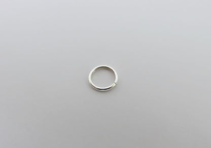 Silver nose ring 